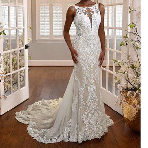 Essense of Australia Wedding Dress Gown D3153